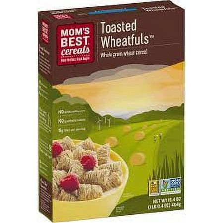 MOMS BEST CEREAL TSTD WHEATFULS 23 OZ - Pack of 12