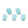 thumbnail image 1 of MOMSON Semi Cured Gel Nail Strips(Light Blue Marble), 20 Real Gel Nail Polish Stickers/Full Nail Wraps, 1 of 5