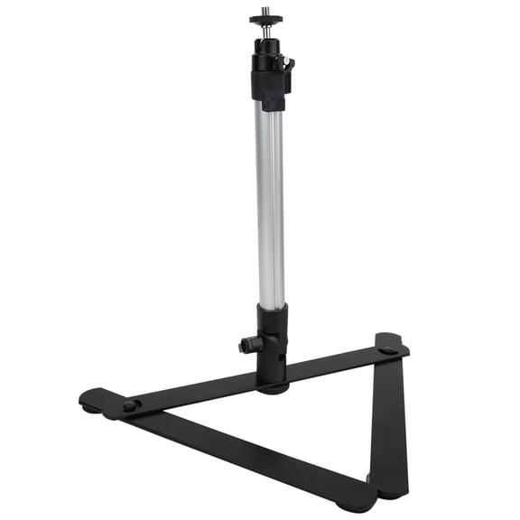 MOMT Aluminium Alloy Photo Studio Copy Stand, Photography High Shooting Bracket Tripod for Mobile Phone, 30-90 Adjustable Angle, Compact Desktop Mount (43 cm / 16.93 inches Max Height)