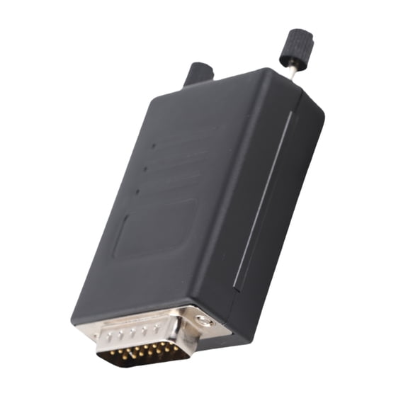 MOMT DB15 Solderless Connector 15 Pin Breakout Board DSUB Male Terminal Adapter Module with Case (8 inches / 20.32 cm)