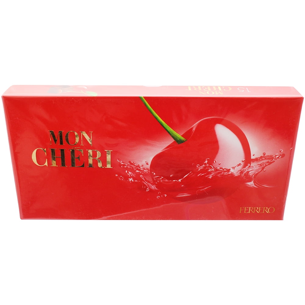 MON CHERI FERRERO CHOCOLATE  SEMIAMARGO C/RELLE DE LICOR Y CEREZ