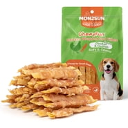 MON2SUN Chicken Wrapped Cod Fillet Small Dog Treats, 13 oz (36 Count)