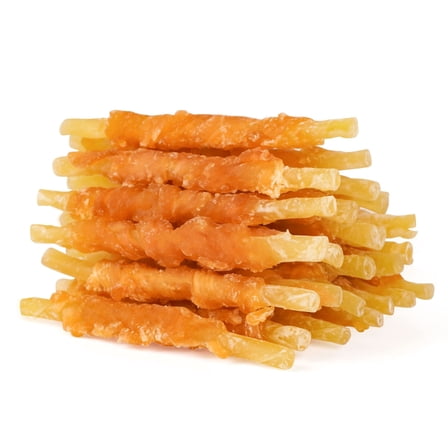 MON2SUN Rawhide Free Dog Treats Chicken Wrapped Cod Sticks for Small Dogs Healthy Training Treats Soft Snacks (8.82 Ounce -Pack of 1)