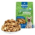 thumbnail image 1 of MON2SUN Rawhide Knot Bones Chicken Flavor Small Dog Treats, 14.8 oz (60 Count), 1 of 9