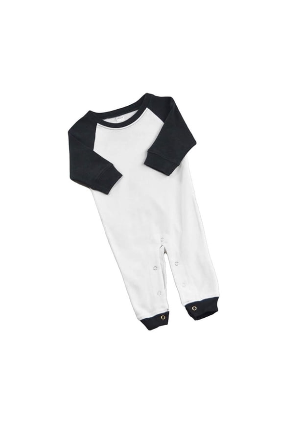 Baby Long Sleeve Raglan Romper
