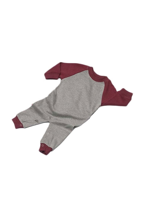 Baby Long Sleeve Raglan Romper