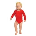 thumbnail image 1 of MONAG Long Sleeve Cotton Bodysuit, 1 of 4