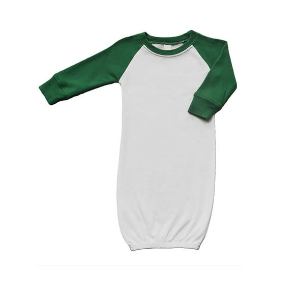 MONAG Long Sleeve Raglan Baby Gown