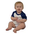 thumbnail image 1 of MONAG Short Sleeve Baseball Raglan Bodysuit, 1 of 4