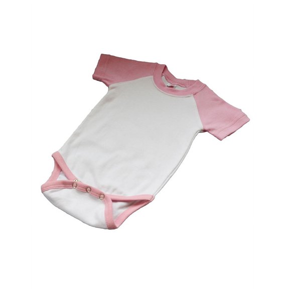 MONAG Short Sleeve Baseball Raglan Bodysuit