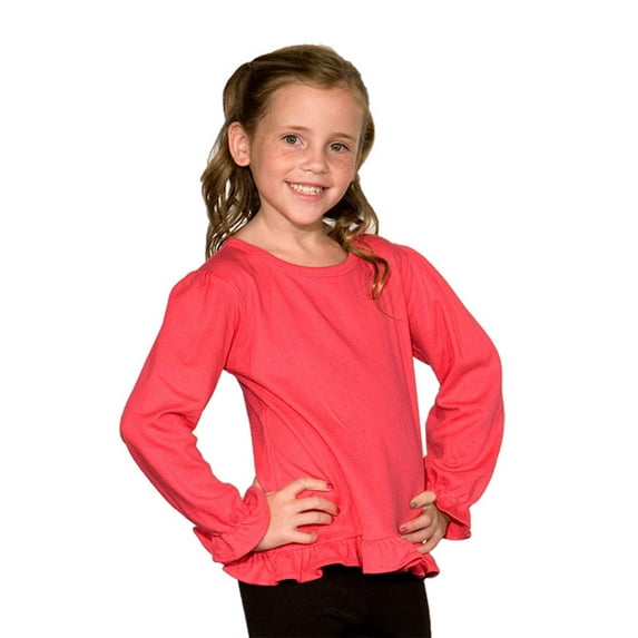 MONAG Toddler Long Sleeve Ruffle Tee