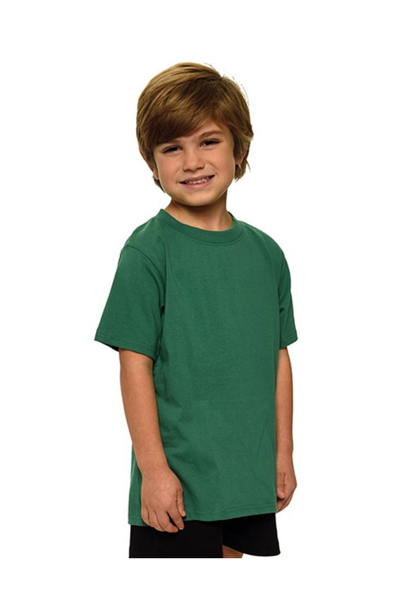 Toddler Short Sleeve Fine Jersey Crew Neck Tee