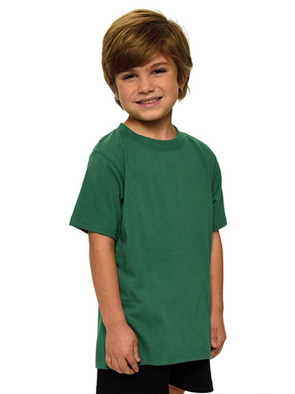 Toddler Short Sleeve Fine Jersey Crew Neck Tee