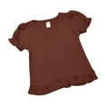 thumbnail image 1 of MONAG Toddler Short Sleeve Ruffle Tee, 1 of 10