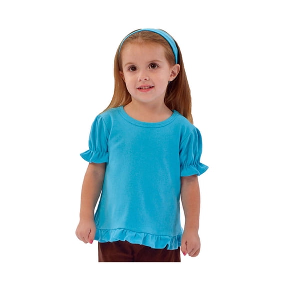 MONAG Toddler Short Sleeve Ruffle Tee