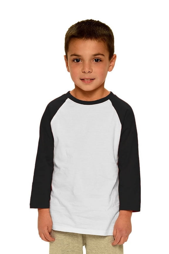 Toddler Unisex Baseball Raglan Tee