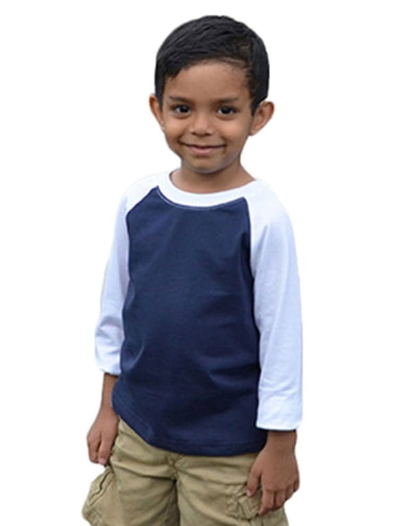 Toddler Unisex Baseball Raglan Tee