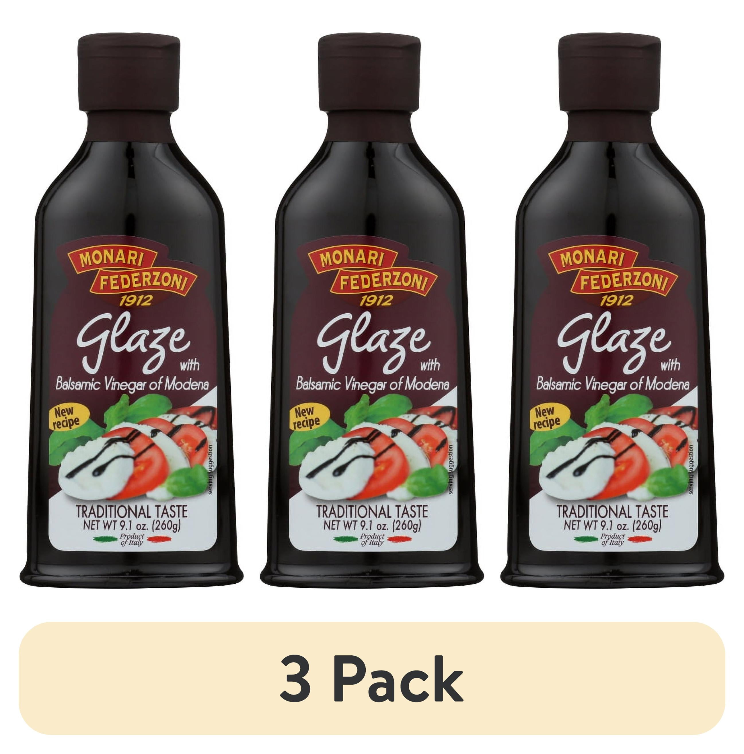 MONARI FEDERZONI GLAZE WITH BALSAMIC VINEGAR, 9.1 OZ.
