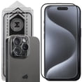 thumbnail image 1 of MONASAY Glass Screen Protector [1 Pack] Fit for iPhone 15 Pro Max 6.7 inch[Camera Lens Protector][Easy Installation]HD Matte Tempered Screen Film with Frame Full Coverage Case Friendly, 1 of 1
