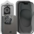 thumbnail image 1 of MONASAY Privacy Glass Screen Protector [2 Pack] Fit for iPhone 15 Pro Max 6.7 inch[2 Pack Camera Lens Protector][Easy Installation]Matte anti-peep tempered screen Film Case Friendly, 1 of 1