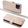 thumbnail image 1 of MONASAY Wallet Case Compatible for iPhone 15 Pro Max 5G, 6.7-inch, [Glass Screen Protector Included] [RFID Blocking] Flip Folio Leather Cell Phone Cover with Credit Card Holder, 1 of 1