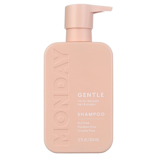 MONDAY Haircare GENTLE Shampoo Sulfate and ParabenFree 354ml (12oz
