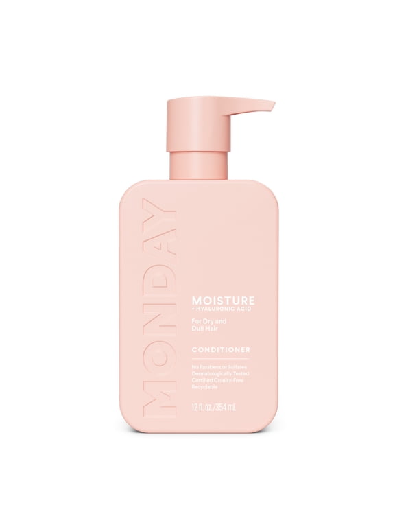 MOISTURE Conditioner Hydrates Dry Hair, Hyaluronic Acid, Shea Butter, 12 fl oz