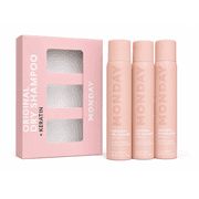 MONDAY Haircare Original Dry Shampoo with Keratin, Instant Oil Absorption, Long-Lasting Freshness, Gardenia Scent, 3 Pack, 6.7 fl oz Each 20.1 fl oz Total