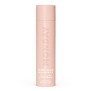 MONDAY Haircare Sleek Hold Hairspray, Versatile Styling, Hyaluronic Acid Shea Butter 11 Fl Oz