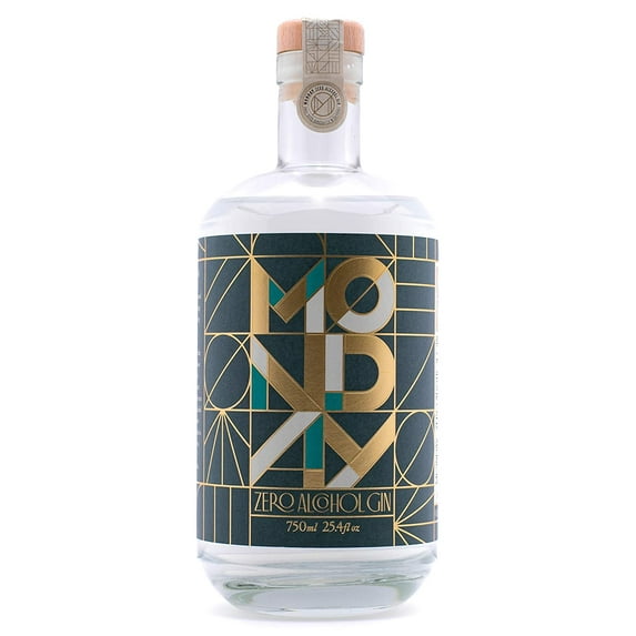 MONDAY Zero Alcohol Gin A Non-Alcoholic Spirit for the Spirited Ones - 750ml