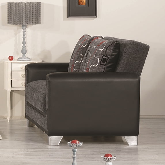 MONDO MODERN LOVESEAT GRAY 26-370