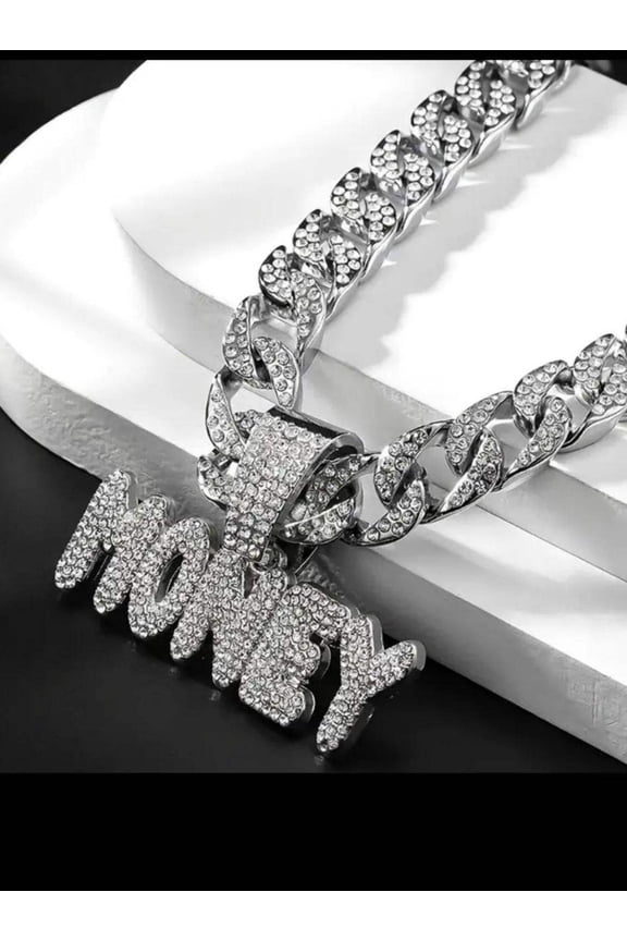 MONEY Pendant + Cuban Chain