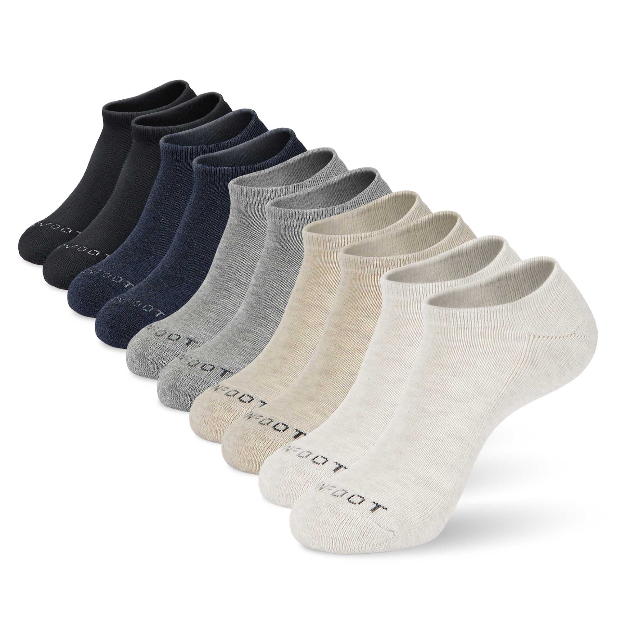 MONFOOT Women's and Men's 3-Pack Outdoor Hiking Cushioned Crew Socks Blue Black Medium　並行輸入品 : MONFOOT Women\u0027s and Men\u0027s 3 Pack Athletic Cushion Knee
