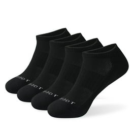 Athletic Works Boys Cushioned Ankle Socks, 10-Pack S (4-8.5) - L (3-9)