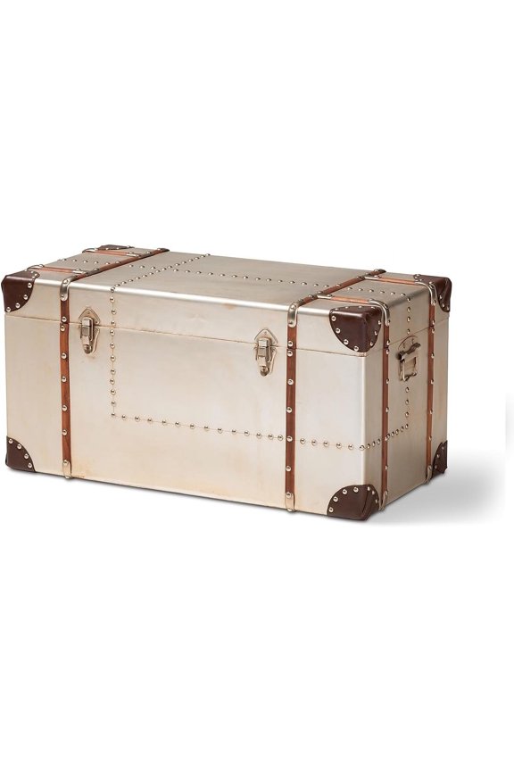 Bechet Storage Trunk, Silver