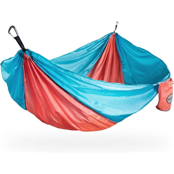 MONGJI Boat Hammock for Wake Tower, Portable Hammock with Adjustable Nylon Straps and Carabiners, Outdoor Hammock Hanging Seat for Lake Days and Relaxing on Board (Siesta Sunrise)