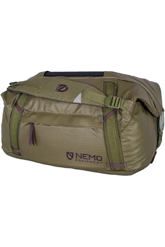 Double Haul Convertible Duffel & Tote Bag  Water-Resistant Gear Bag with Backpack Straps - 30L - Nova