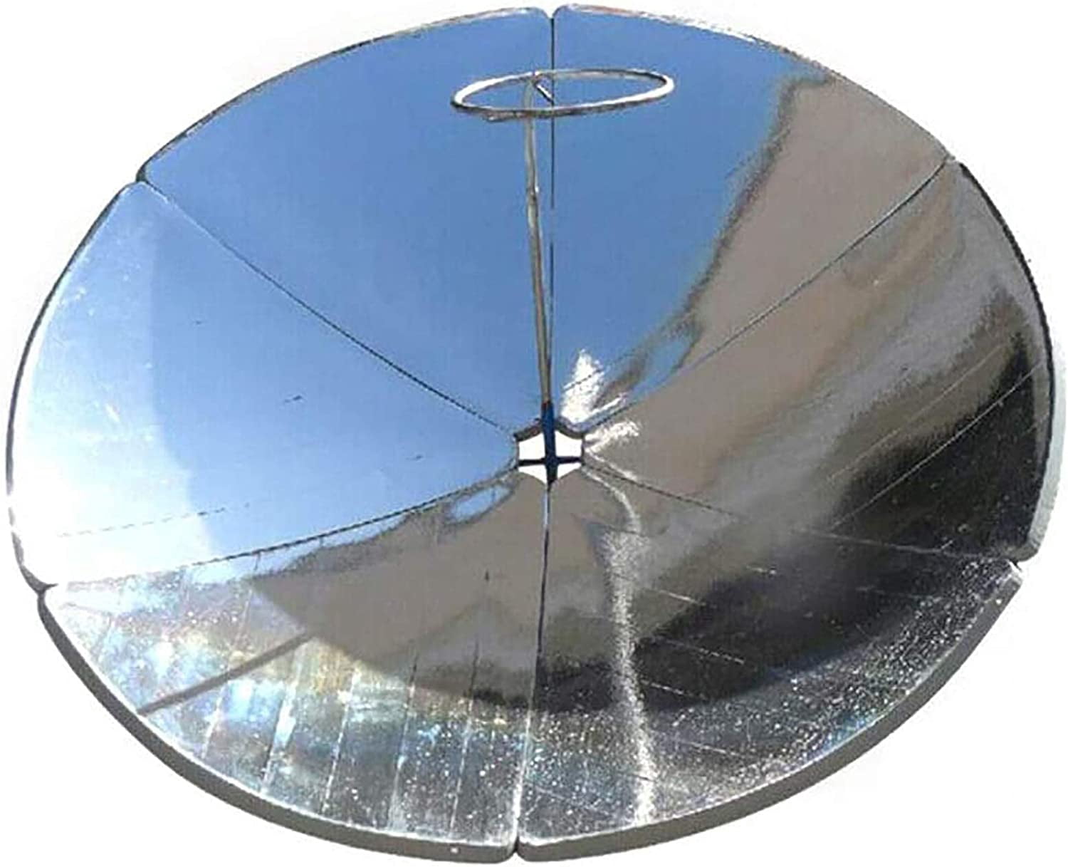 MONIPA 1.5m/59-Inch Diameter Portable High Efficiency 1800W Solar Cooker Outdoor Camping Barbeque