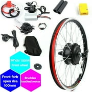 MONIPA 20 Front/Rear Wheel Hub Electric Bike Conversion Kit, 36V 250W/48V 1000W E-Bike Powerful Hub Motor Kit with SW-810LED Display Waterproof Wire Front/Rear Wheel Hub Assembly Motor Kit