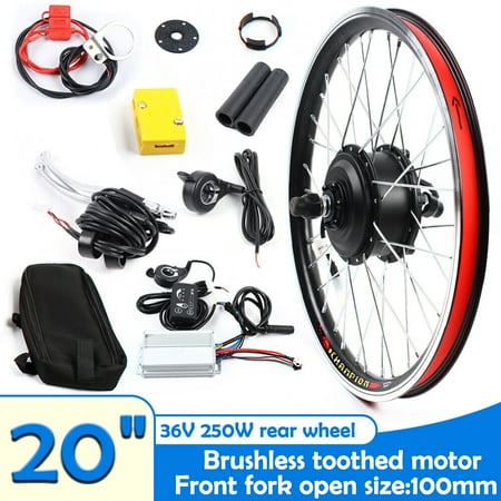 MONIPA 20" Front and Rear Wheel Electric Bicycle Conversion Kit