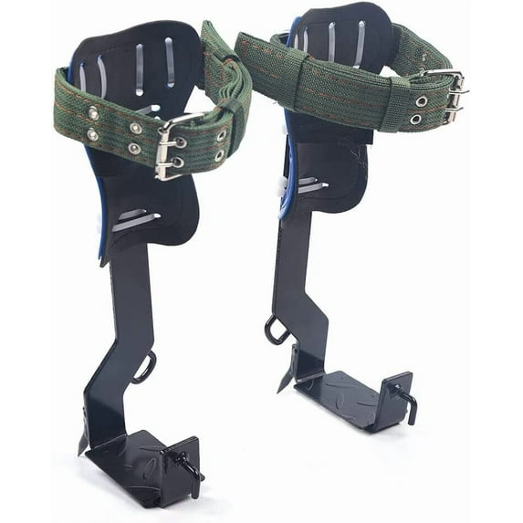 MONIPA Climbing Spikes Tree Pole Climbing Spike Set Tree Climber Set Safety Belt Straps Portable for Outdoor