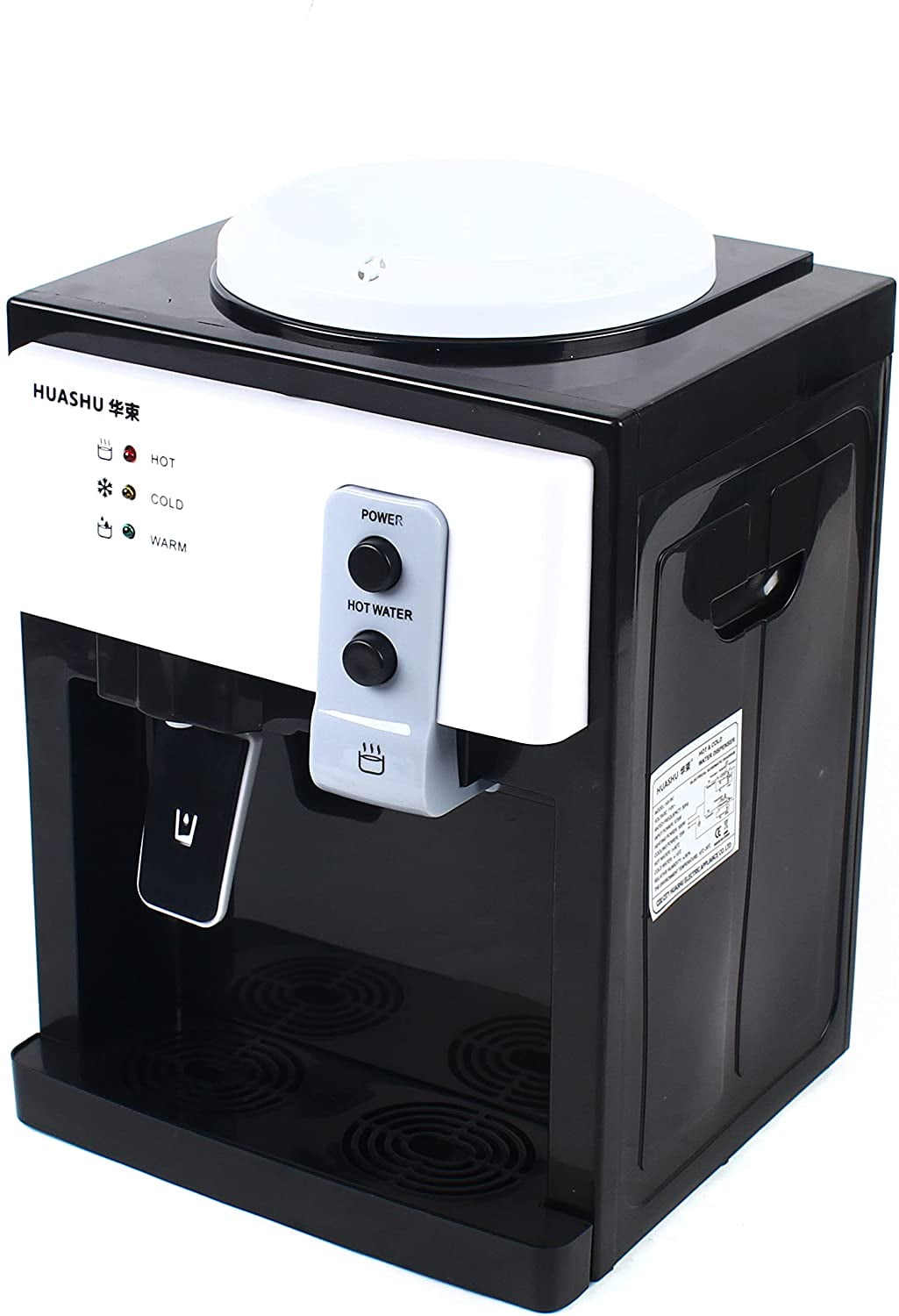 MONIPA Electric Water Cooler Can Put Countertop Hot and Cold Water Cooler Dispenser for Office Home