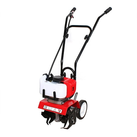 MONIPA Engine Soil Tool 52cc 2 Stroke Single Cylinder Soil Petrol Powered Mini Farm Tiller Cultivator Gardening Lawn Machine