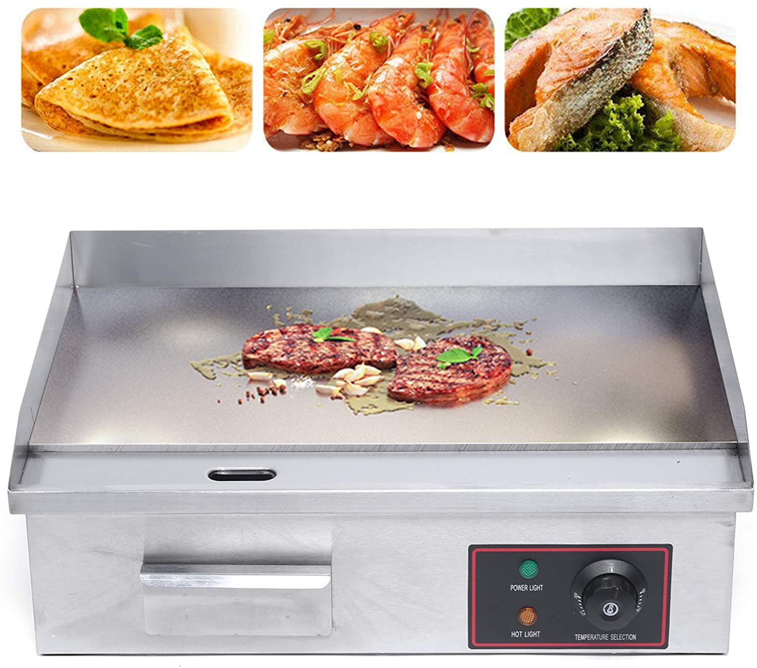 MONIPA Grill Cooktop BBQ Teppanyaki Hot Plate Electric Grill Griddle Nonstick Home Flat Restaurant