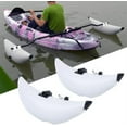 thumbnail image 1 of MONIPA Inflatable 2 White PVC Kayak Canoe Boat Fishing Outrigger Stabilizer & AMA Kit Canoe Fishing Boat Standing Float Fishing Boat Stabilizer, 1 of 8
