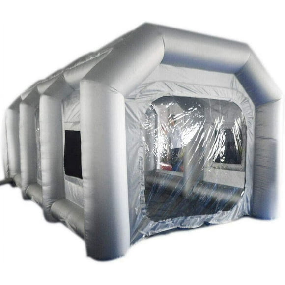 MONIPA Inflatable Spray Painting Tent Portable Car Spray Booth Parking Lot Tent Car Tent Workstation With Window Spray Booth Cover