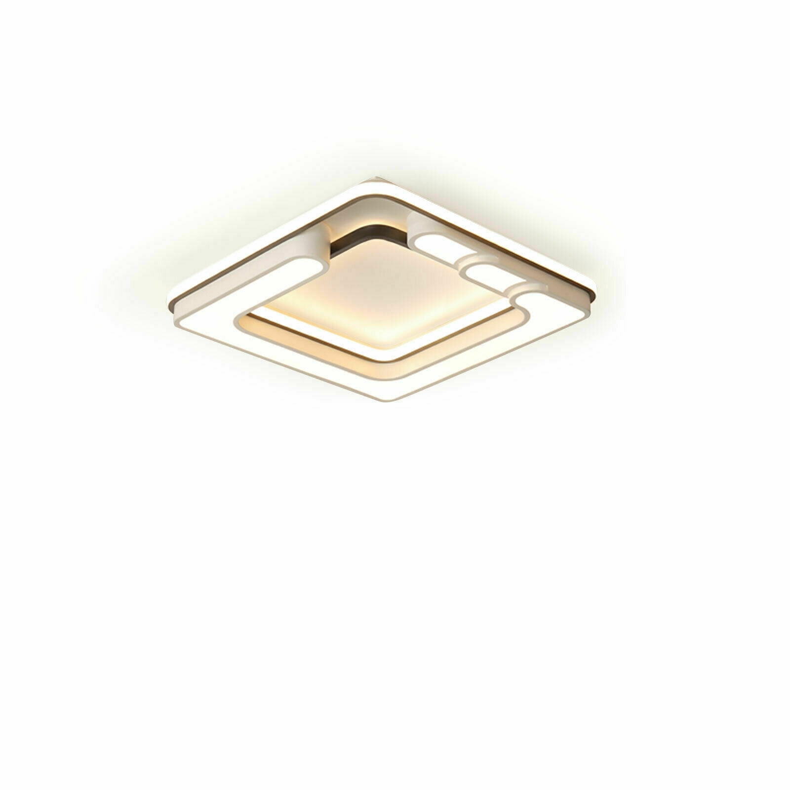 MONIPA LED Ceiling Light, Remote Control Ceiling Light Fixture LED 32W Dimmable Close to Ceiling Lights Flush Mount 15.7Inch Night Lamp