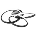 thumbnail image 1 of MONIPA Modern Ceiling Light Black 52cm/30w/Infinite Dimming with Remote Control/US Standard, 1 of 6