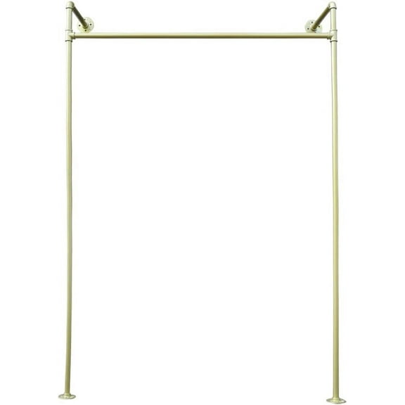 MONIPA Modern Pipe Clothes Rack Wall-Mounted Storage Garment Rack Clothing Rack Coat Hanger Industrial