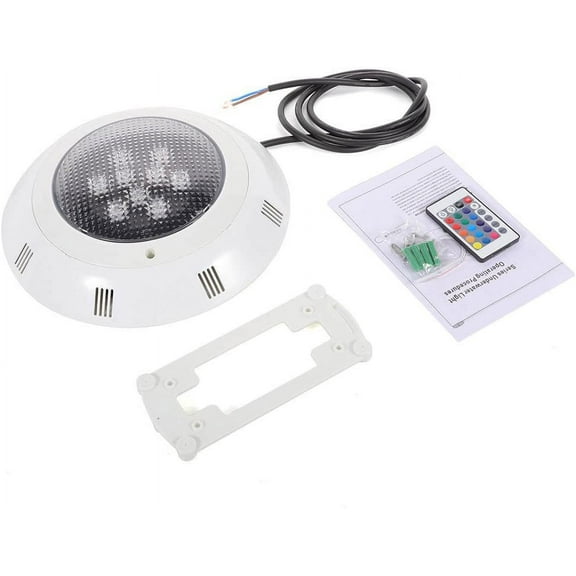 MONIPA Multi Color IP68 LED Fountain Swimming Pool Lights 12V 9W/24W Underater Lamp with Remote Control